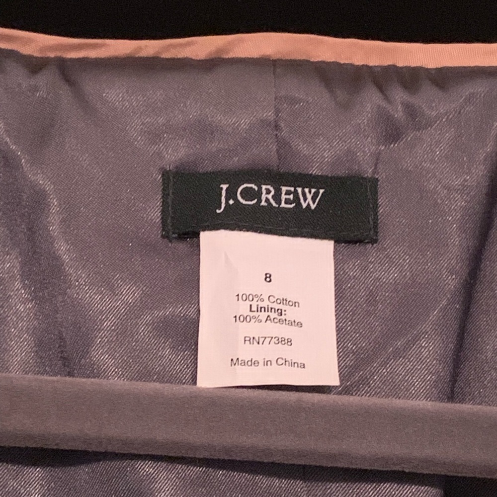 Jcrew Suede Blazer Suit Jacket - Picture 4 of 4